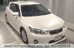 lexus ct 2012 CFJ1605858