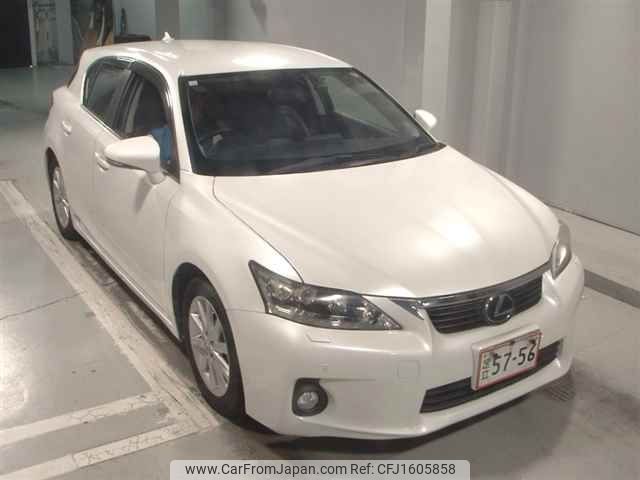 lexus ct 2012 CFJ1605858 image 1