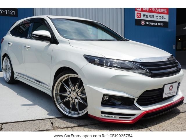 toyota harrier 2016 -TOYOTA--Harrier DBA-ZSU60W--ZSU60-0085181---TOYOTA--Harrier DBA-ZSU60W--ZSU60-0085181- image 1