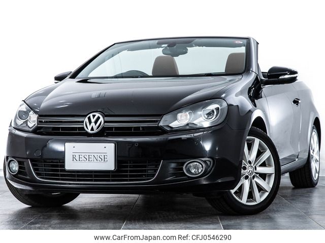 volkswagen golf-convertible 2012 -VOLKSWAGEN--VW Golf Cabriolet DBA-1KCAVK--WVWZZZ1KZCK017780---VOLKSWAGEN--VW Golf Cabriolet DBA-1KCAVK--WVWZZZ1KZCK017780- image 1