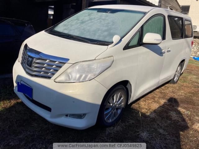 toyota alphard 2010 -TOYOTA--Alphard DBA-ANH25W--ANH25-8016590---TOYOTA--Alphard DBA-ANH25W--ANH25-8016590- image 2