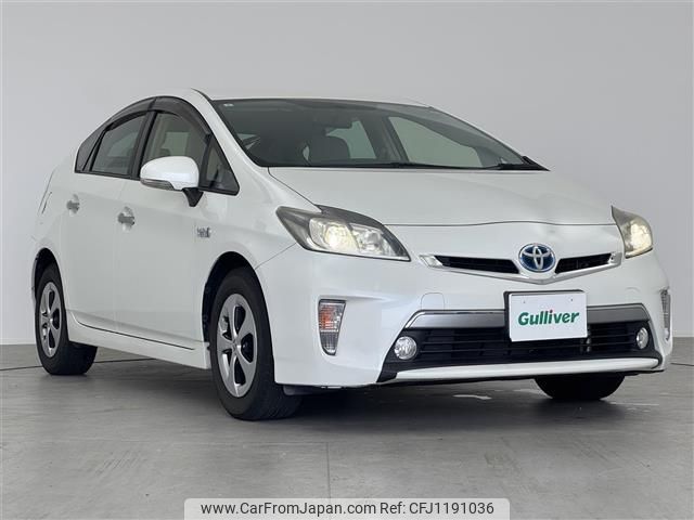 toyota prius-phv 2013 -TOYOTA--Prius PHV DLA-ZVW35--ZVW35-3040266---TOYOTA--Prius PHV DLA-ZVW35--ZVW35-3040266- image 1