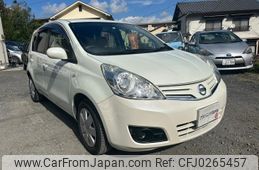 nissan note 2012 quick_quick_DBA-E11_E11-628829