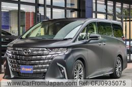toyota alphard 2025 CFJ0935075