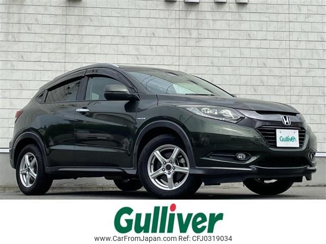 honda vezel 2014 -HONDA--VEZEL DAA-RU4--RU4-1014603---HONDA--VEZEL DAA-RU4--RU4-1014603- image 1