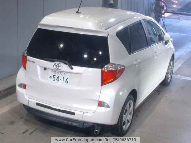 toyota ractis 2011 -TOYOTA 【奈良 501ﾒ5416】--Ractis NCP122--2000232---TOYOTA 【奈良 501ﾒ5416】--Ractis NCP122--2000232- image 2