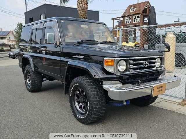 toyota landcruiser-70 1993 quick_quick_U-HZJ77HV_HZJ77-0004458 image 1