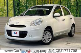 nissan march 2012 CFJ1771708