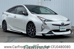 toyota prius 2018 -TOYOTA--Prius DAA-ZVW50--ZVW50-8076045---TOYOTA--Prius DAA-ZVW50--ZVW50-8076045-