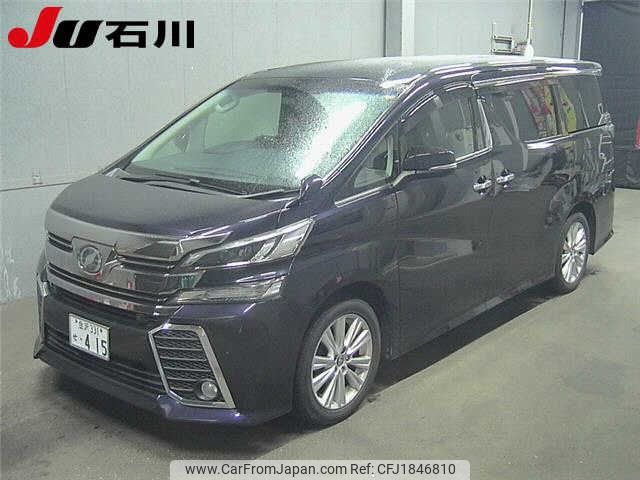 toyota vellfire 2016 CFJ1846810 image 1