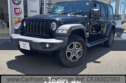 chrysler jeep-wrangler 2020 CFJ8002593