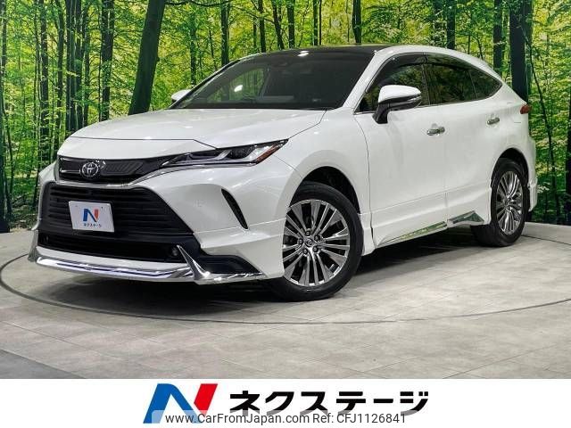 toyota harrier 2022 -TOYOTA--Harrier 6BA-MXUA80--MXUA80-0065200---TOYOTA--Harrier 6BA-MXUA80--MXUA80-0065200- image 1