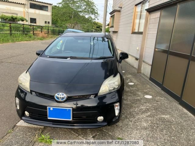 toyota prius 2012 -TOYOTA--Prius DAA-ZVW30--ZVW30-1567171---TOYOTA--Prius DAA-ZVW30--ZVW30-1567171- image 2
