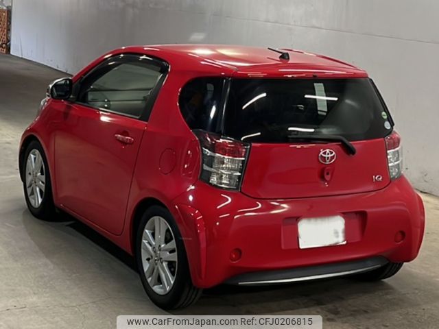 toyota iq 2012 -TOYOTA 【大分 531す195】--iQ NGJ10-6007320---TOYOTA 【大分 531す195】--iQ NGJ10-6007320- image 2