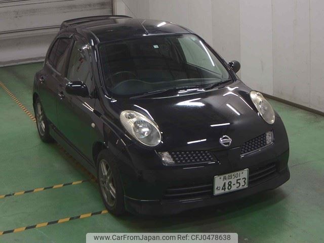 nissan march 2006 -NISSAN 【長岡 501ﾈ4853】--March AK12--866158---NISSAN 【長岡 501ﾈ4853】--March AK12--866158- image 1