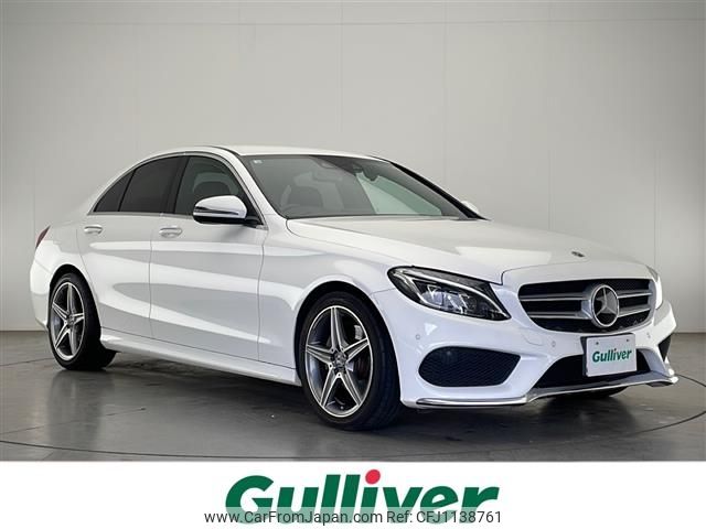 mercedes-benz c-class 2016 -MERCEDES-BENZ--Benz C Class DBA-205040C--WDD2050402R169748---MERCEDES-BENZ--Benz C Class DBA-205040C--WDD2050402R169748- image 1