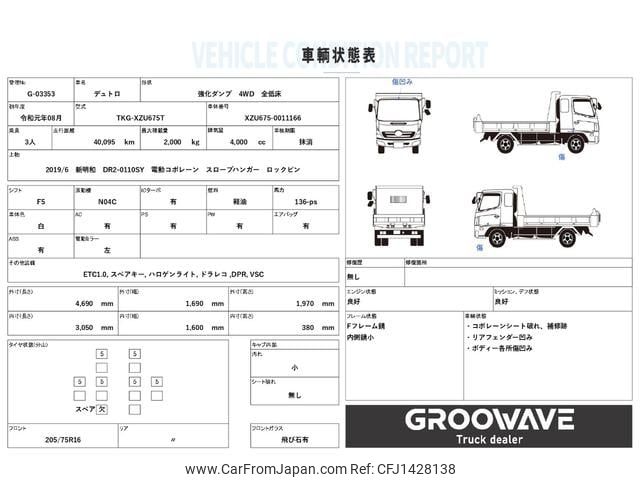 hino dutro 2019 GOO_NET_EXCHANGE_0541786A30250715W011 image 2