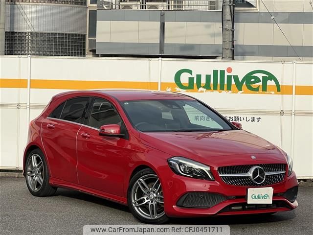 mercedes-benz a-class 2017 -MERCEDES-BENZ--Benz A Class DBA-176042--WDD1760422V191225---MERCEDES-BENZ--Benz A Class DBA-176042--WDD1760422V191225- image 1