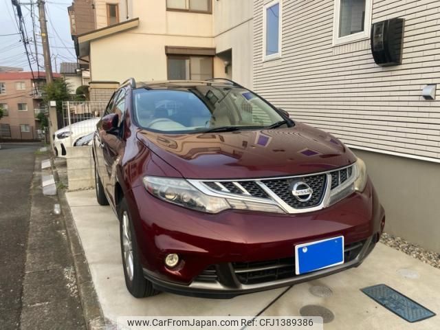 nissan murano 2012 -NISSAN--Murano CBA-TNZ51--TNZ51-030838---NISSAN--Murano CBA-TNZ51--TNZ51-030838- image 1