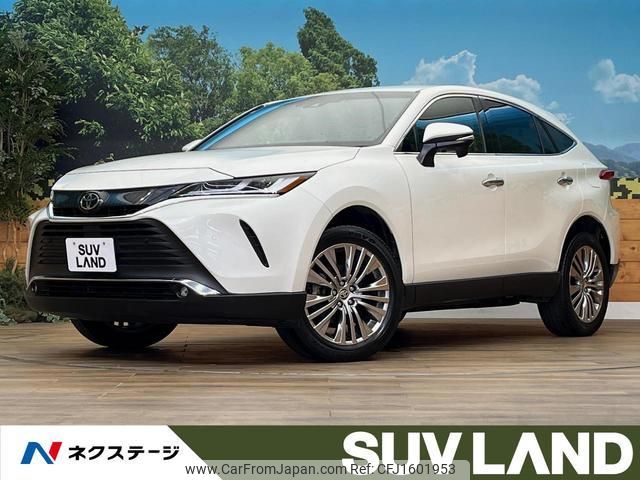 toyota harrier 2021 CFJ1601953 image 1