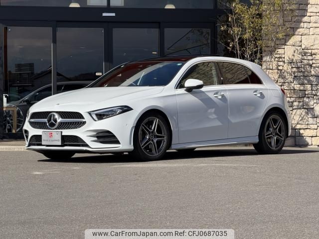 mercedes-benz a-class 2021 -MERCEDES-BENZ--Benz A Class 3DA-177012--W1K1770122J332085---MERCEDES-BENZ--Benz A Class 3DA-177012--W1K1770122J332085- image 1