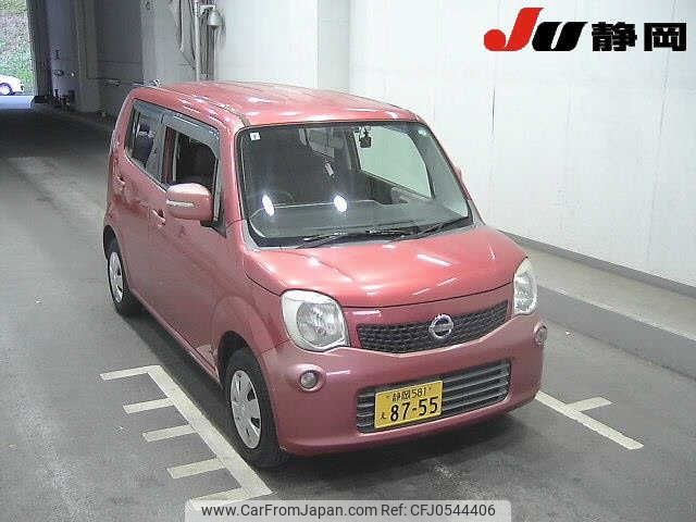 nissan moco 2011 -NISSAN 【静岡 581ｴ8755】--Moco MG33S--MG33S-121178---NISSAN 【静岡 581ｴ8755】--Moco MG33S--MG33S-121178- image 1