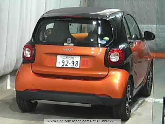 smart fortwo 2015 -SMART 【山梨 501ﾅ9298】--Smart Fortwo 453342--2K058854---SMART 【山梨 501ﾅ9298】--Smart Fortwo 453342--2K058854- image 2