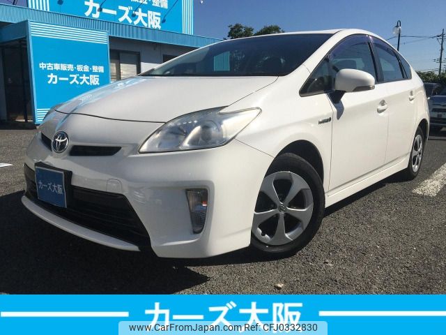 toyota prius 2013 -TOYOTA--Prius DAA-ZVW30--ZVW30-1639521---TOYOTA--Prius DAA-ZVW30--ZVW30-1639521- image 1