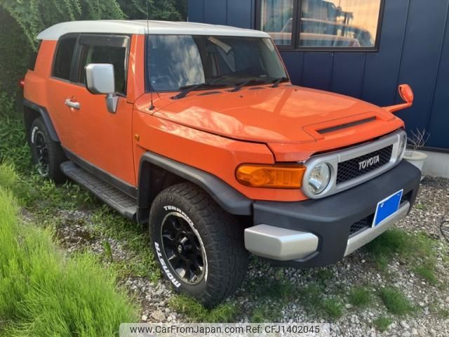 toyota fj-cruiser 2013 -TOYOTA--FJ Curiser CBA-GSJ15W--GSJ15-0125817---TOYOTA--FJ Curiser CBA-GSJ15W--GSJ15-0125817- image 2