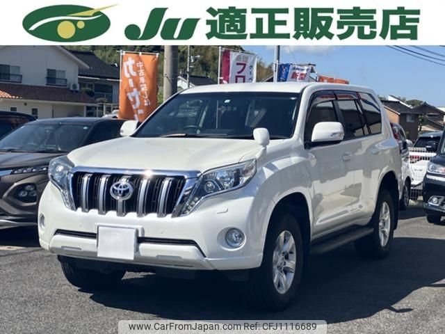 toyota land-cruiser-prado 2016 -TOYOTA--Land Cruiser Prado TRJ150W--0066182---TOYOTA--Land Cruiser Prado TRJ150W--0066182- image 1