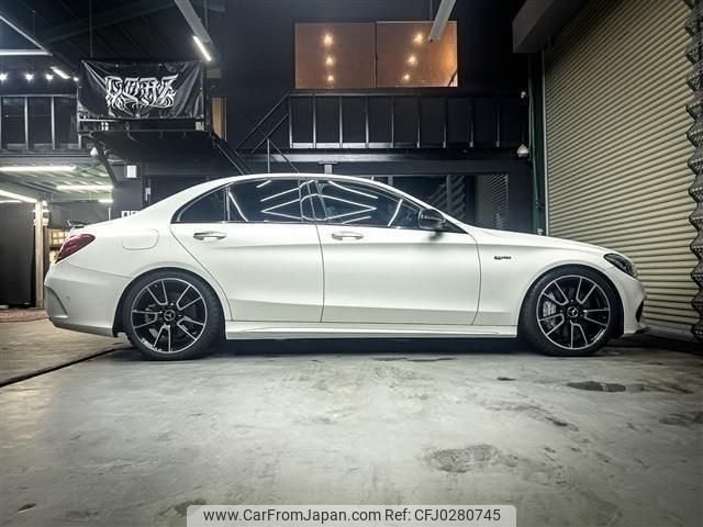 mercedes-benz c-class 2017 quick_quick_CBA-205064_WDD2050641F517694 image 2