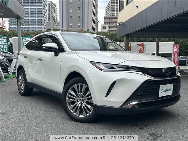 toyota harrier 2020 -TOYOTA--Harrier 6BA-MXUA80--MXUA80-0006185---TOYOTA--Harrier 6BA-MXUA80--MXUA80-0006185- image 1