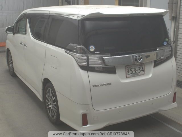 toyota vellfire 2016 -TOYOTA--Vellfire AGH30W--0075067---TOYOTA--Vellfire AGH30W--0075067- image 2