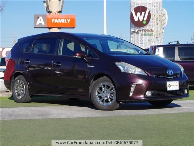 toyota prius-α 2013 -TOYOTA--Prius α DAA-ZVW41W--ZVW41-3306856---TOYOTA--Prius α DAA-ZVW41W--ZVW41-3306856- image 1