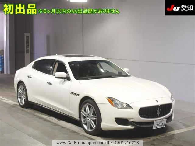 maserati quattroporte 2014 -MASERATI 【名古屋 307ﾙ2548】--Maserati Quattroporte MQP30A-01078251---MASERATI 【名古屋 307ﾙ2548】--Maserati Quattroporte MQP30A-01078251- image 1