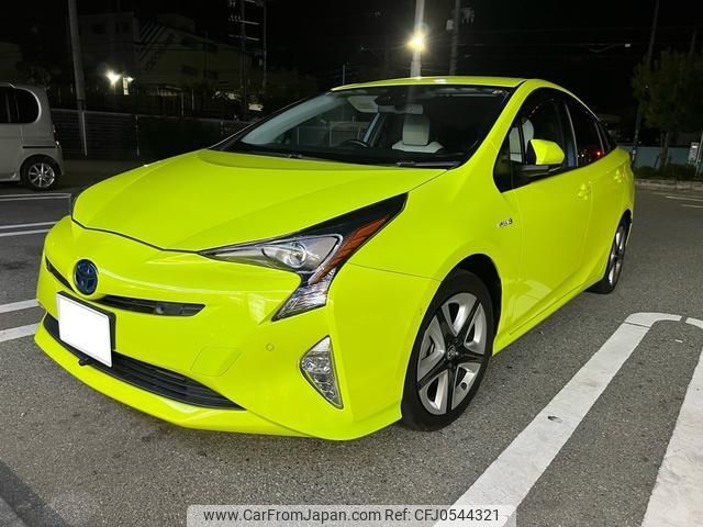 toyota prius 2016 -TOYOTA 【愛媛 300ﾜ8303】--Prius ZVW55--8017289---TOYOTA 【愛媛 300ﾜ8303】--Prius ZVW55--8017289- image 1