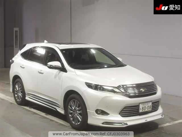 toyota harrier 2014 -TOYOTA 【熊本 381ﾙ8008】--Harrier ZSU60W-0032412---TOYOTA 【熊本 381ﾙ8008】--Harrier ZSU60W-0032412- image 1