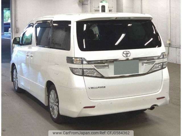 toyota vellfire 2012 -TOYOTA--Vellfire DBA-ANH20W--ANH20W-8215958---TOYOTA--Vellfire DBA-ANH20W--ANH20W-8215958- image 2