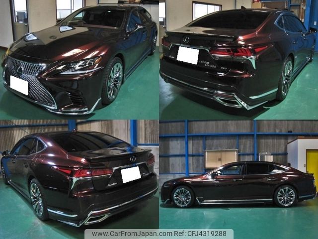 lexus ls 2018 -LEXUS--Lexus LS DBA-VXFA55--VXFA55-6000072---LEXUS--Lexus LS DBA-VXFA55--VXFA55-6000072- image 2