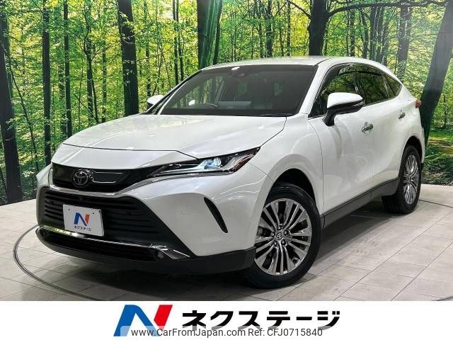 toyota harrier 2022 -TOYOTA--Harrier 6BA-MXUA80--MXUA80-0066843---TOYOTA--Harrier 6BA-MXUA80--MXUA80-0066843- image 1