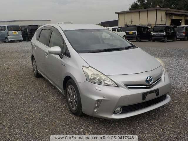 toyota prius-α 2014 -TOYOTA--Prius α DAA-ZVW41W--ZVW41-3343414---TOYOTA--Prius α DAA-ZVW41W--ZVW41-3343414- image 1