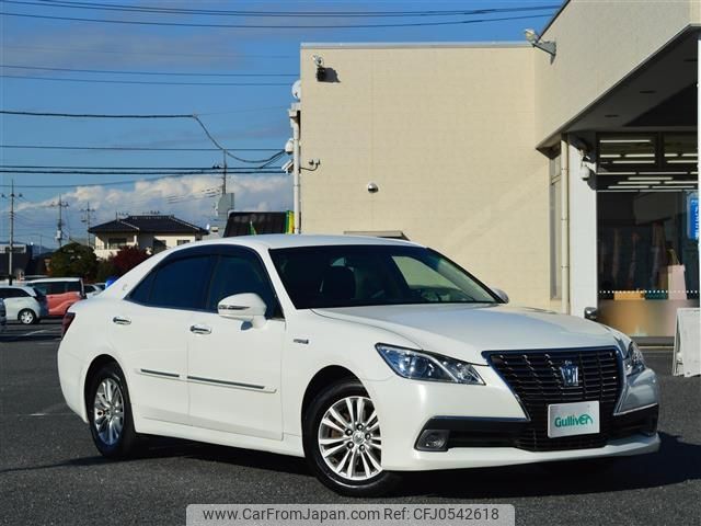 toyota crown 2013 -TOYOTA--Crown DAA-AWS210--AWS210-6013111---TOYOTA--Crown DAA-AWS210--AWS210-6013111- image 1