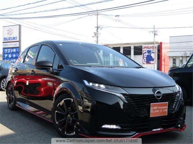 nissan aura 2023 -NISSAN 【福山 371ｾ 1】--AURA 6AA-FE13--FE13-348608---NISSAN 【福山 371ｾ 1】--AURA 6AA-FE13--FE13-348608- image 1