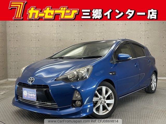 toyota aqua 2012 -TOYOTA--AQUA DAA-NHP10--NHP10-2089348---TOYOTA--AQUA DAA-NHP10--NHP10-2089348- image 1