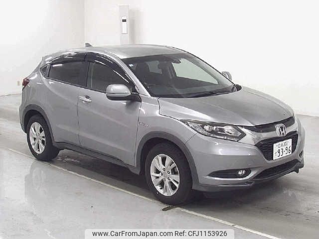 honda vezel 2014 -HONDA 【広島 302ﾃ9396】--VEZEL RU3--1056724---HONDA 【広島 302ﾃ9396】--VEZEL RU3--1056724- image 1