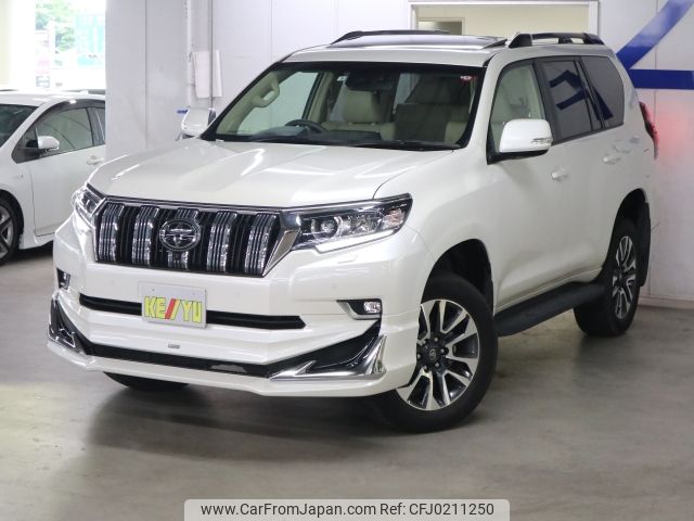 toyota land-cruiser-prado 2022 -TOYOTA--Land Cruiser Prado 3BA-TRJ150W--TRJ150-0150731---TOYOTA--Land Cruiser Prado 3BA-TRJ150W--TRJ150-0150731- image 1