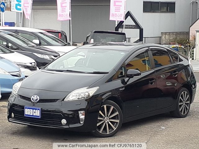 toyota prius 2012 -TOYOTA--Prius DAA-ZVW30--ZVW30-1625680---TOYOTA--Prius DAA-ZVW30--ZVW30-1625680- image 1