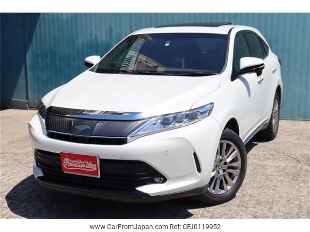 toyota harrier 2019 -TOYOTA--Harrier DBA-ZSU60W--ZSU60-0190596---TOYOTA--Harrier DBA-ZSU60W--ZSU60-0190596- image 1