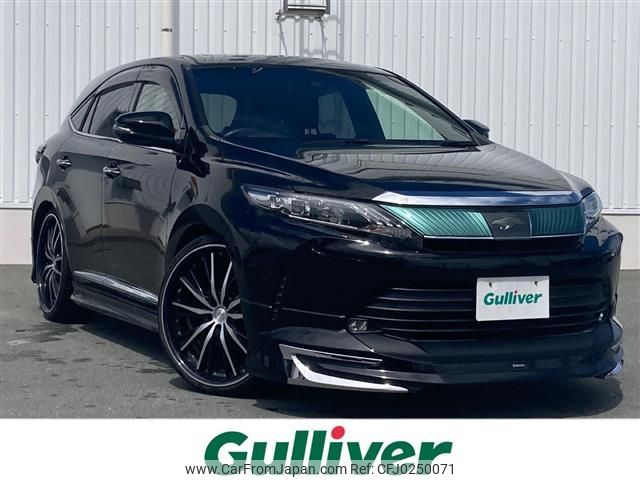 toyota harrier 2018 -TOYOTA--Harrier DBA-ZSU60W--ZSU60-0157432---TOYOTA--Harrier DBA-ZSU60W--ZSU60-0157432- image 1