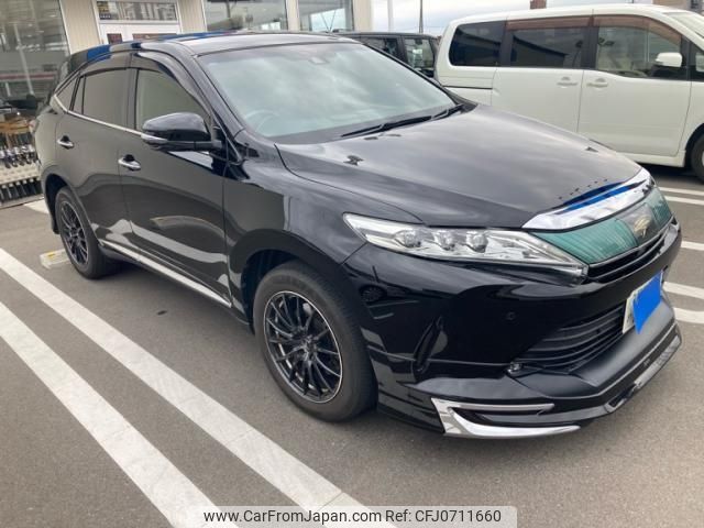 toyota harrier 2018 -TOYOTA--Harrier DBA-ZSU60W--ZSU60-0160512---TOYOTA--Harrier DBA-ZSU60W--ZSU60-0160512- image 1